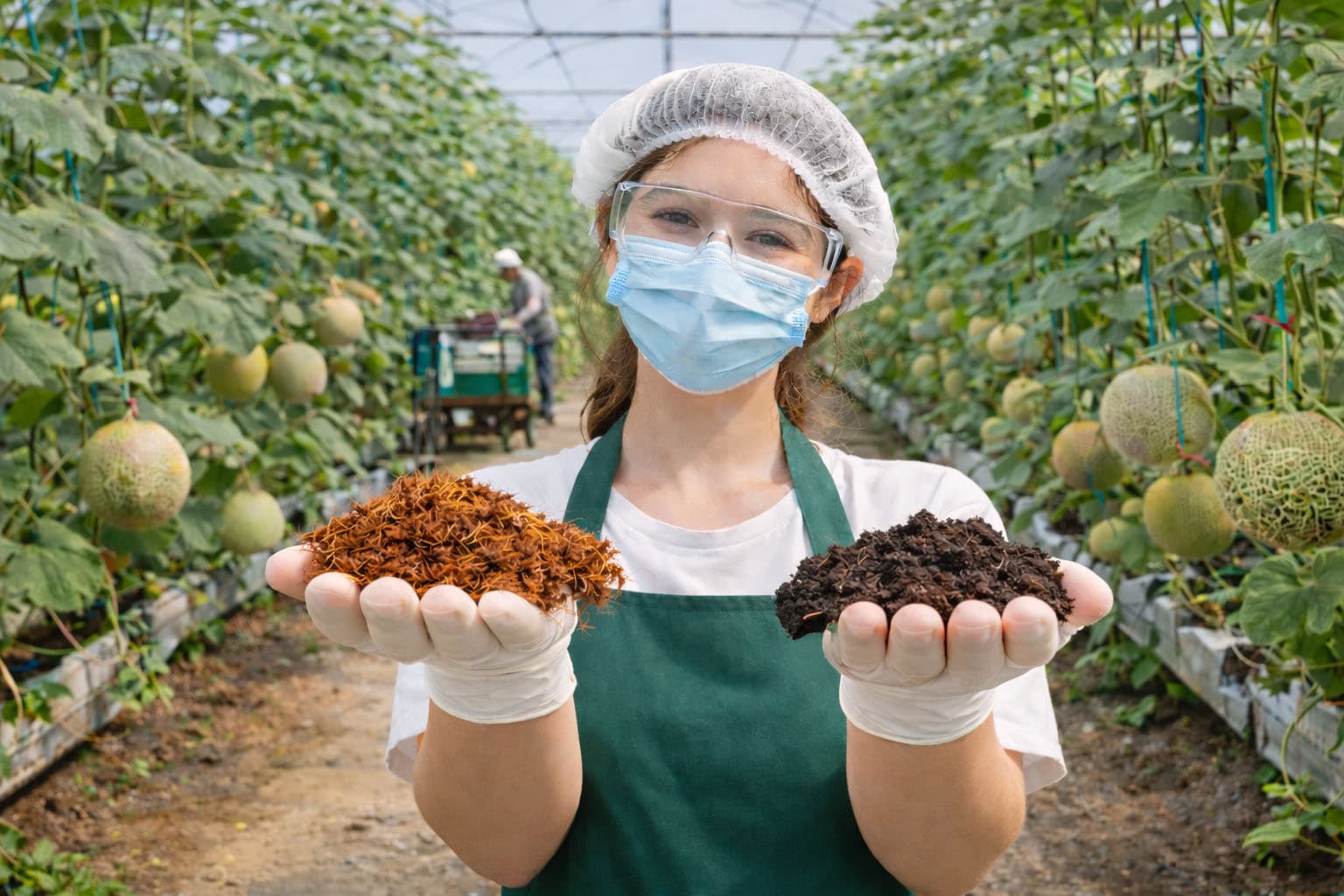 Por que la fibra de coco reemplaza al suelo en la agricultura comercial